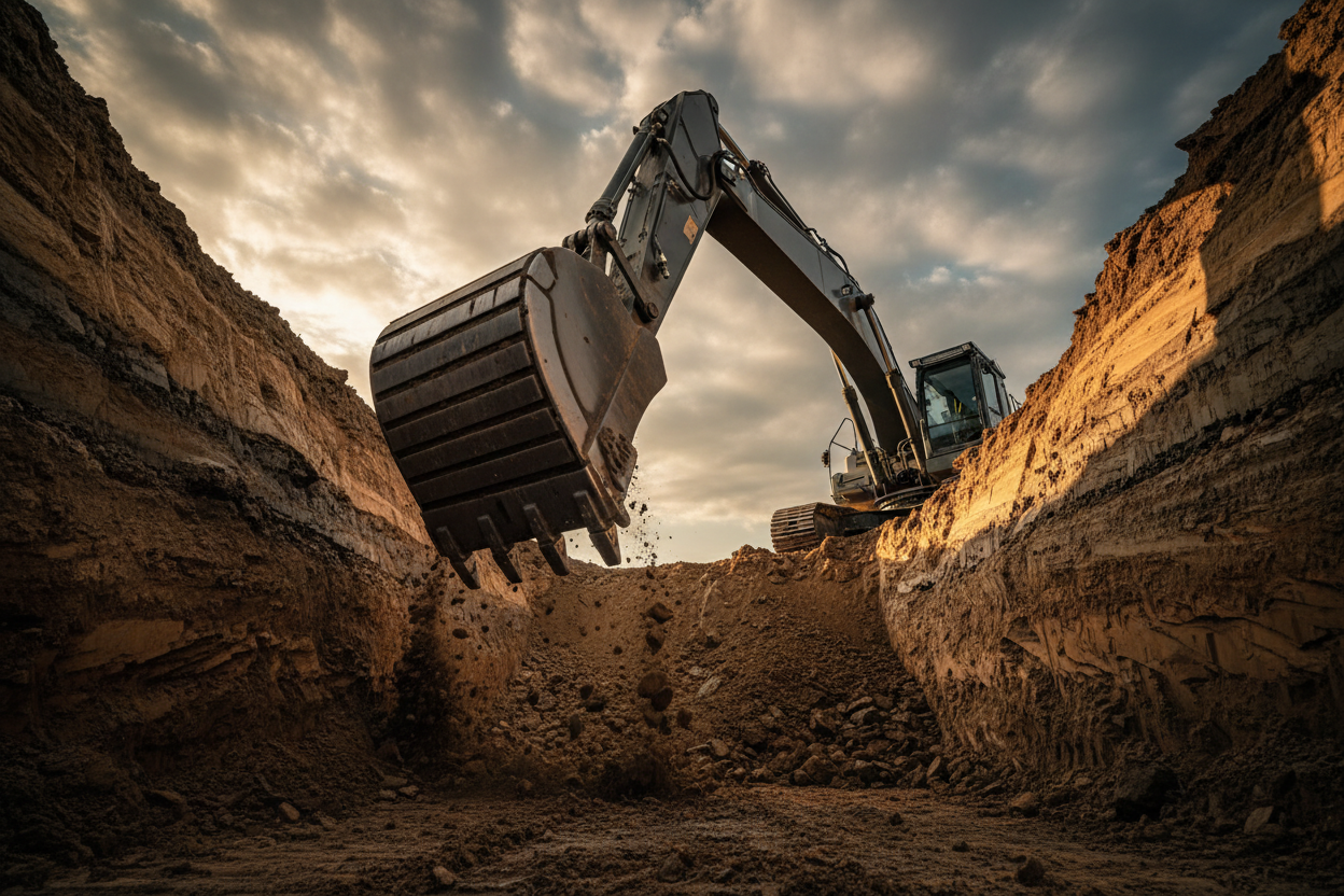 Heavy excavation